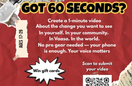 1 minute video poster