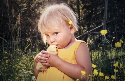 2020 kesakuu Sylvi ja tipulle pusu