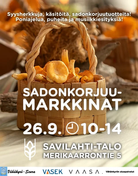 2025SADONKORJUUMARKKINAT 2026 mainos 