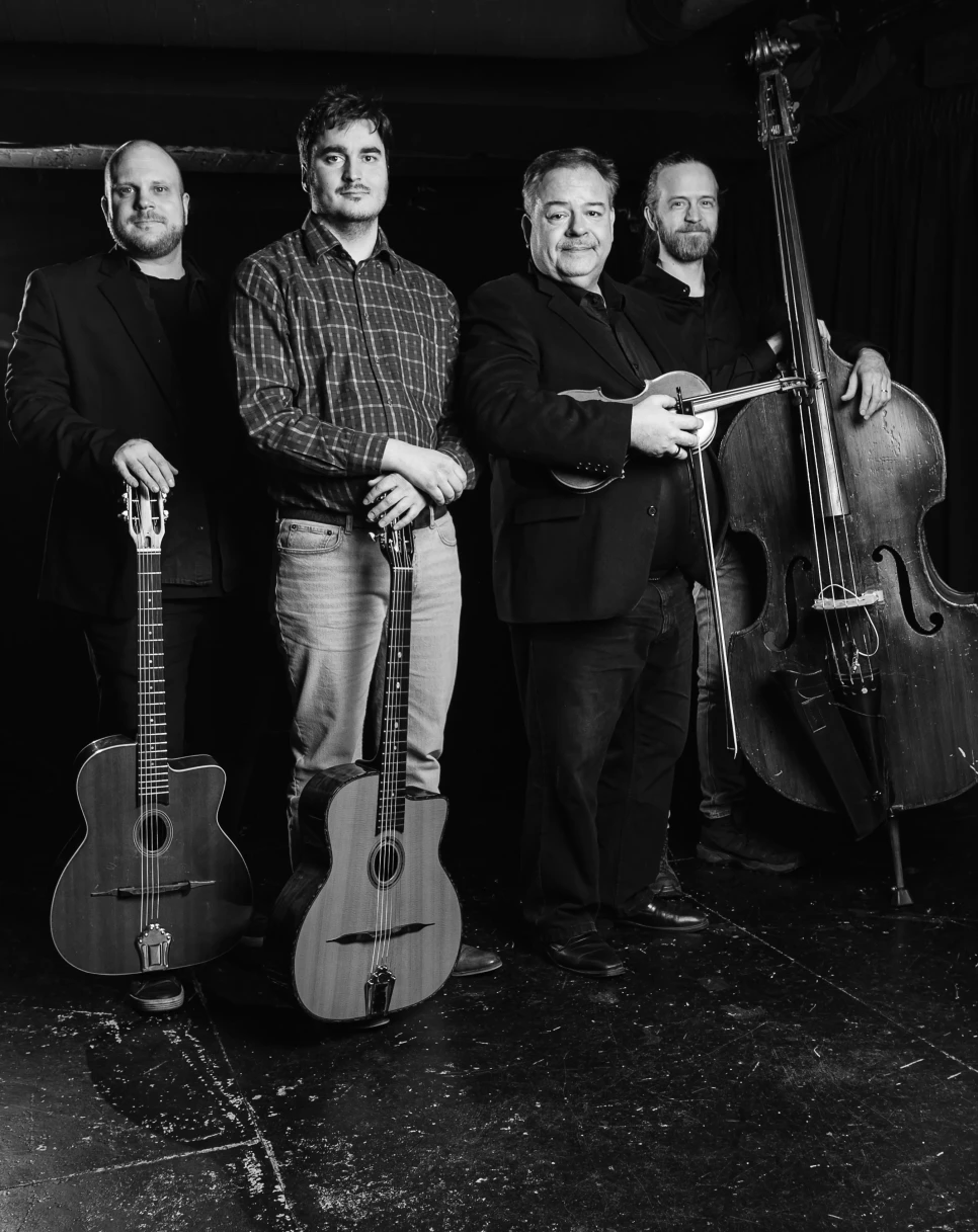 2  WASA GYPSY JAZZ QUARTET 1 BW  copy