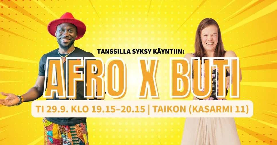 Afrotanssi Butijooga 29 9 Taikon