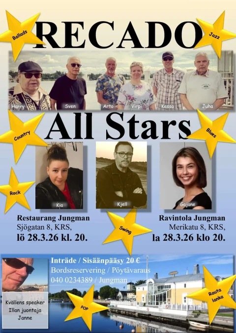 All Stars mars 2026 Jungman