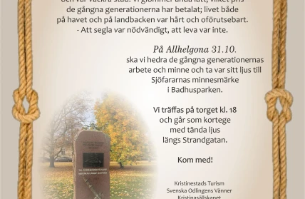 Allhelgona i Badhusparken 2026 kl 18 sve