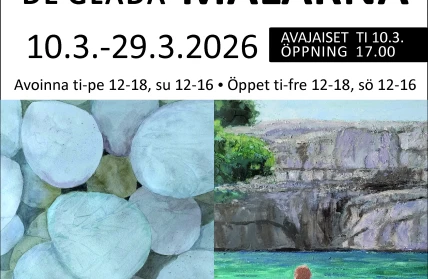 Alman paivamaalareiden nayttelymainos TORNI 3 2026