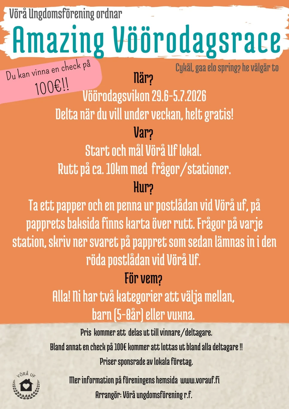 Amazing vooro race 2026