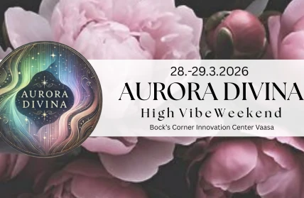 Aurora Divina hyvinvoinin ja henkisyyden tapahtuma Vaasa 2026