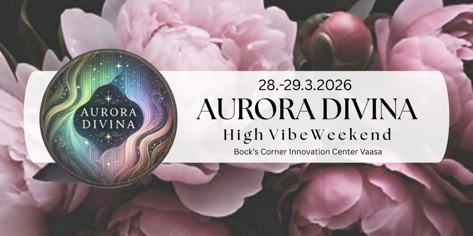 Aurora Divina hyvinvoinin ja henkisyyden tapahtuma Vaasa 2026