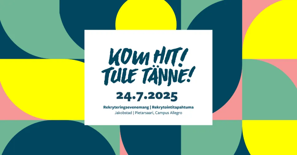 Bannerlogo Kom hit 2025