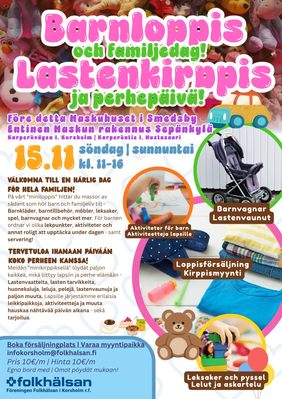 Barnloppis Lastenkirppis 15 11 26
