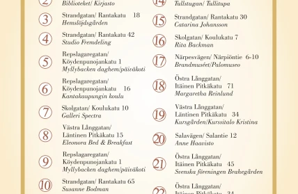ELAVA JOULUKALENTERI Kartta 2025 takasivu uusi