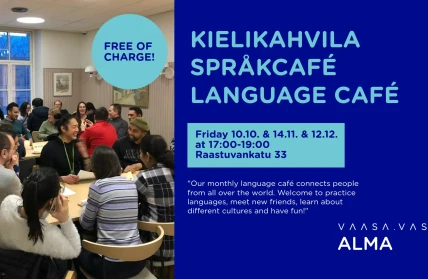 FB eventin kansikuva 51 Kielikahvila Lokakuu