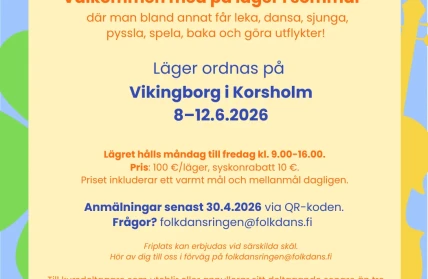 FSF sommarlager i Korsholm 2026