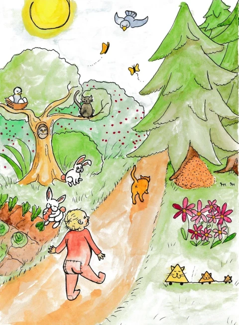 Fanny Storlunds teckning