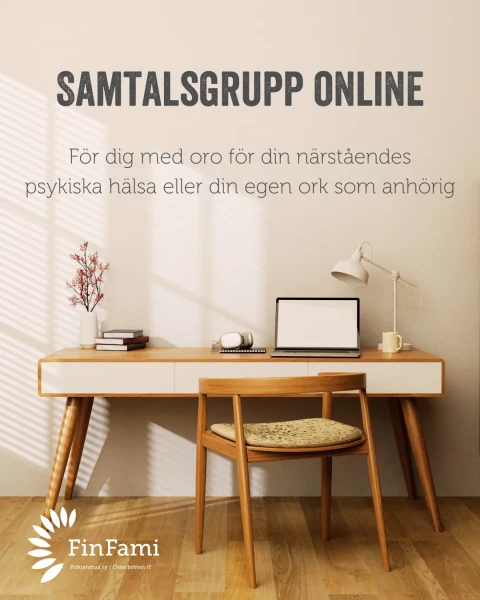 For dig med oro for din narstaendes psykiska halsa eller din egen ork som anhorig 3