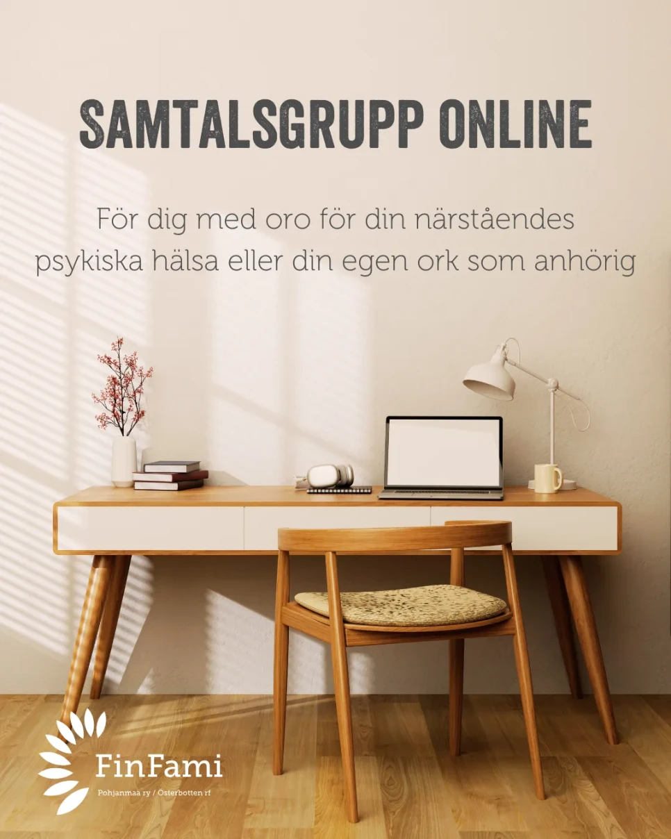 For dig med oro for din narstaendes psykiska halsa eller din egen ork som anhorig 3