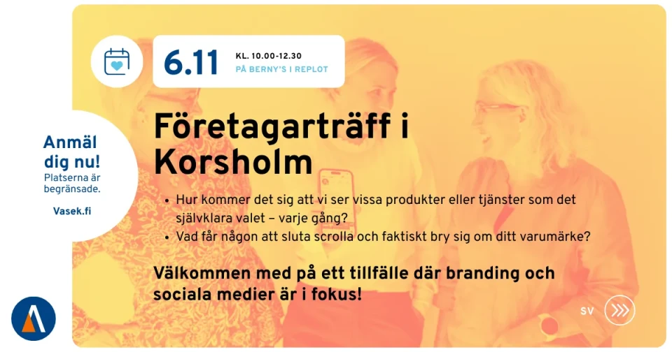 Foretagartraff i Korsholm 6 11 LinkedInFacebook bild 2