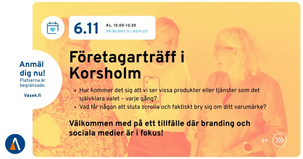 Foretagartraff i Korsholm 6 11 LinkedInFacebook bild 2