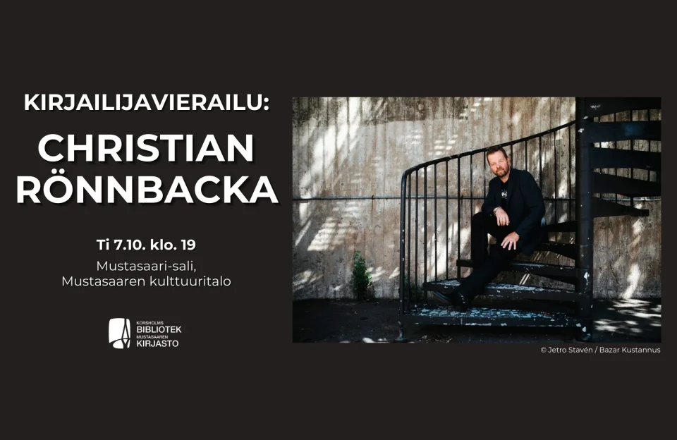 Forfattarbesok Christian Ronnbacka evenemangskalender