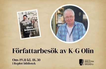 Forfattarbesok av K G Olin ob