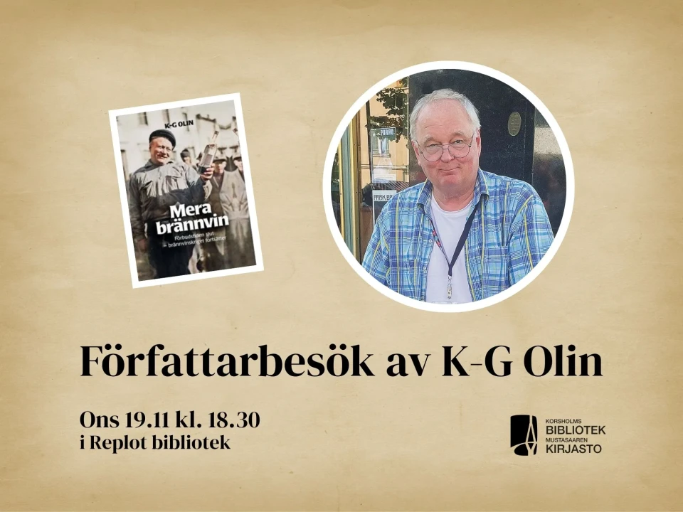 Forfattarbesok av K G Olin ob