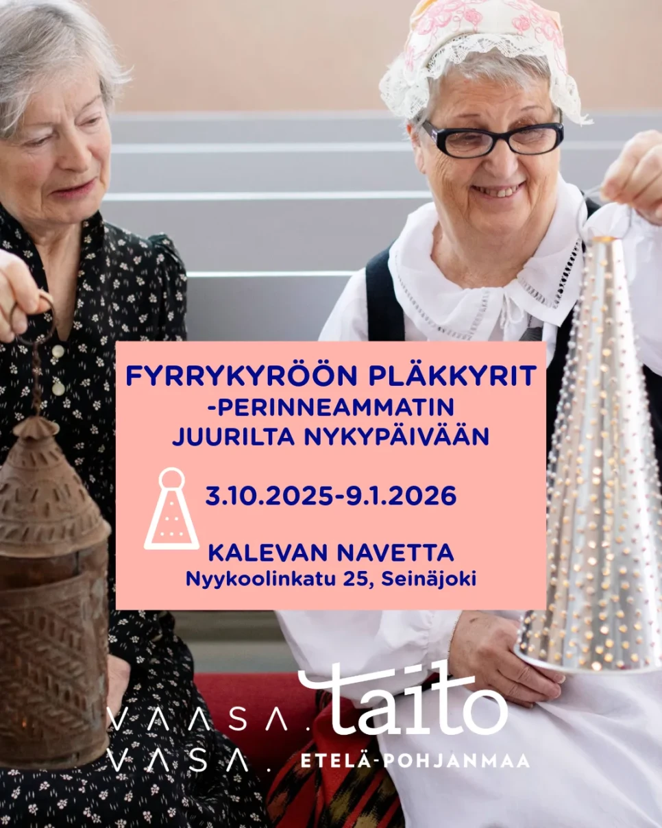 Fyrrykyroon plakkyrit nayttelyn mainos 2025 2 Paikkasi loistaa Linkedin