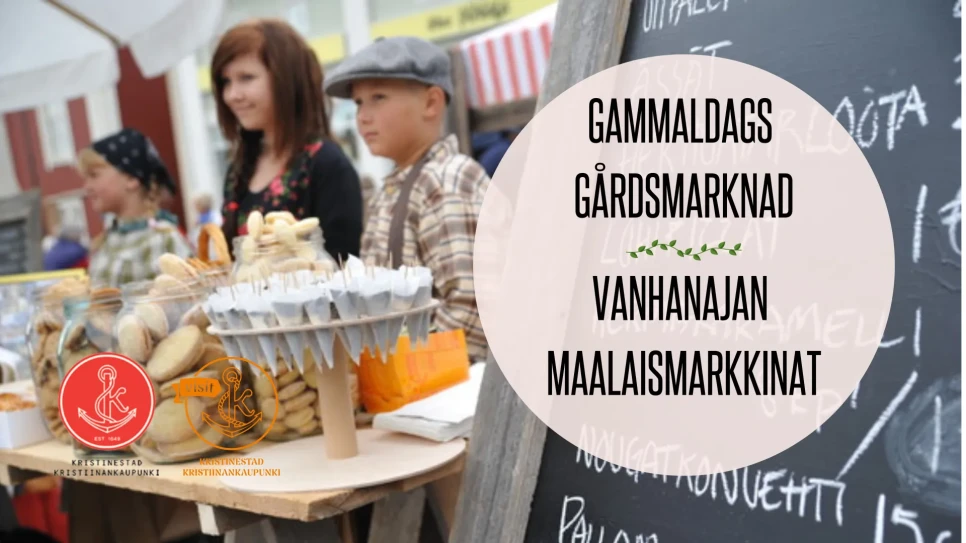 Gammaldags gardsmarknad Vanhanajan maalaismarkkinat 4