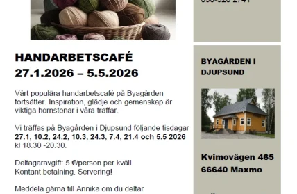 Handarbetscafe varen 2026 