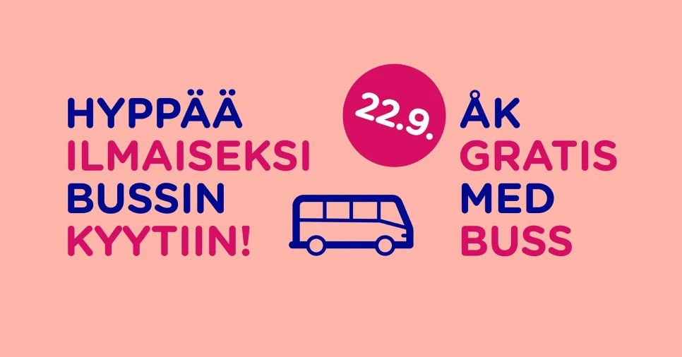 Hyppaa bussiin 22 9