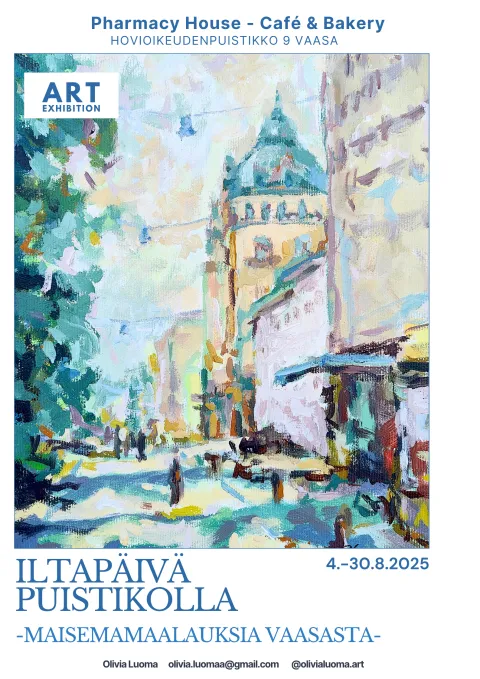 Iltapaiva puistikolla mainos