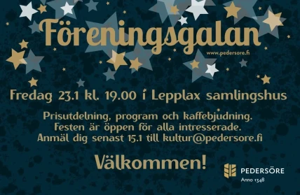 Inbjudan foreningsgalan 2026