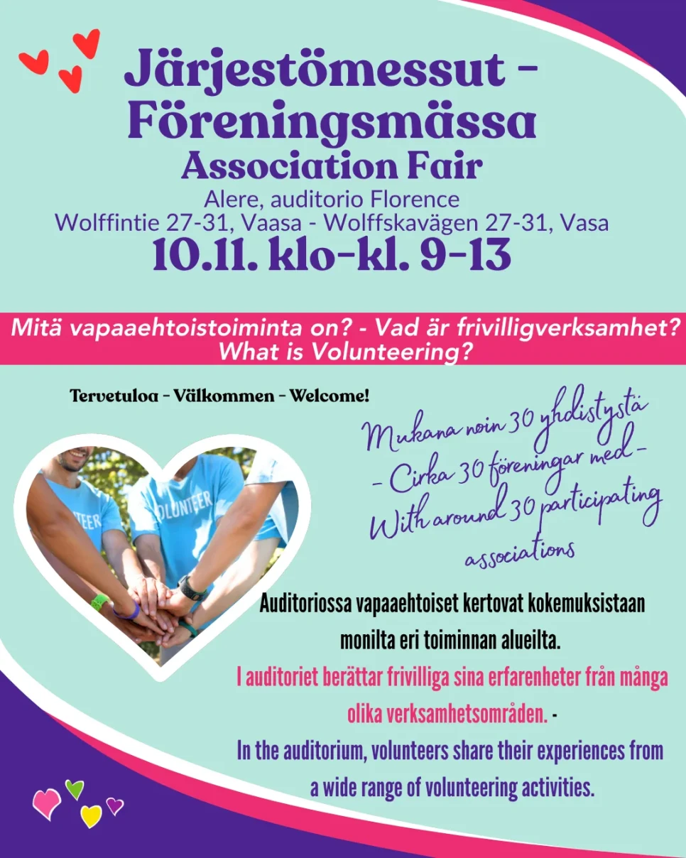 Jarjestomessut Foreningsmassa 10 11 2026