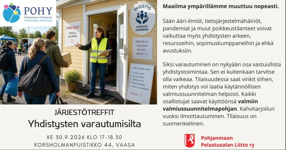Jarjestotreffit 30 9  Varautuminen