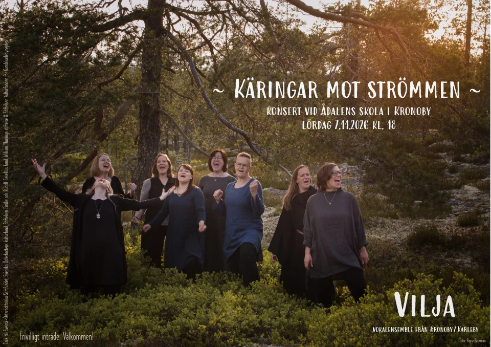 Karingar mot strommen 2026 affisch Adalens