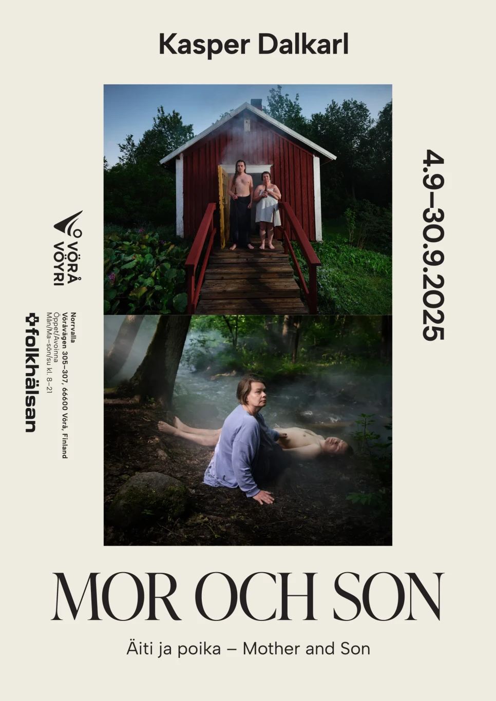 Kasper Dalkarl Mor och son A3 Print 1