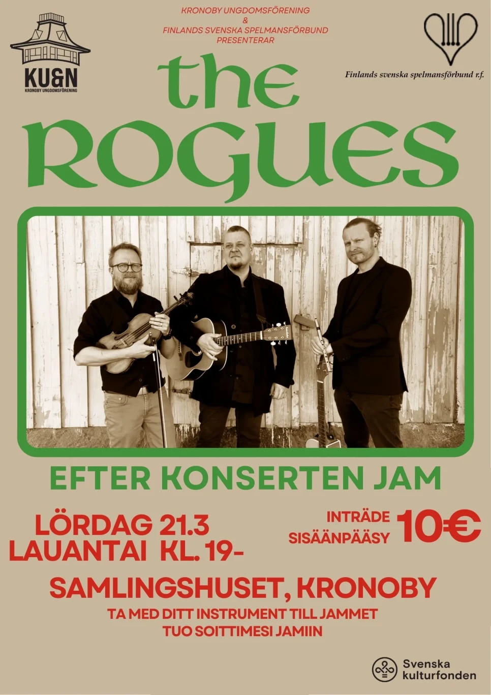 Konsert Jam sista v 1