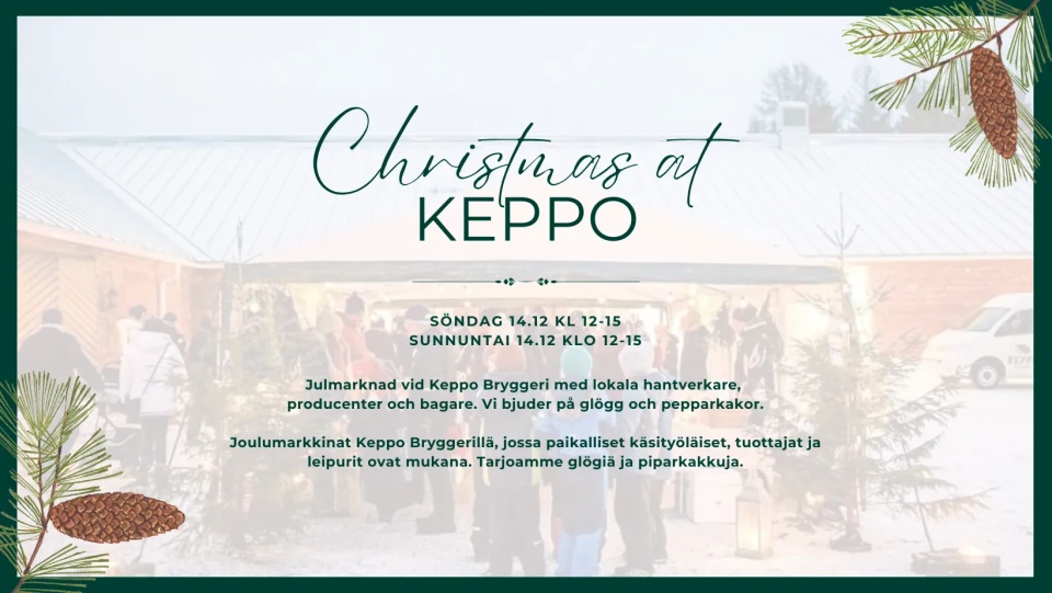 Kopia av Green and Brown Winter Theme Christmas Market Flyer 9