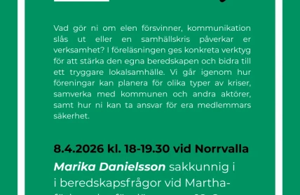 Krisberedskap Instagram inlagg 45 1