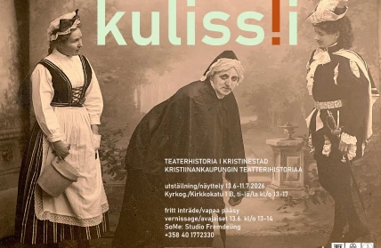 Kulissutstallning affisch 5 exemplaires