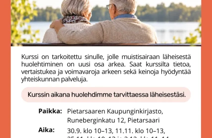 Kurssit muistisairaan omaisille SOME