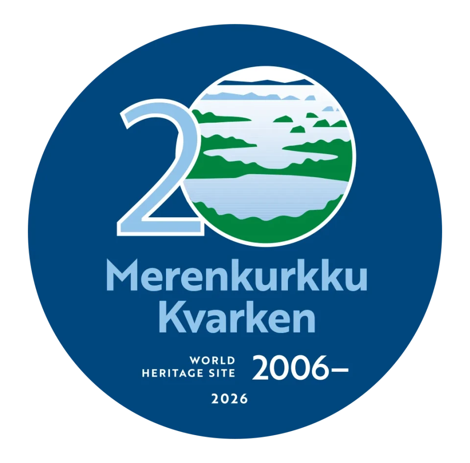 Merenkurkku Kvarken 20 juhla jubileum logo 1