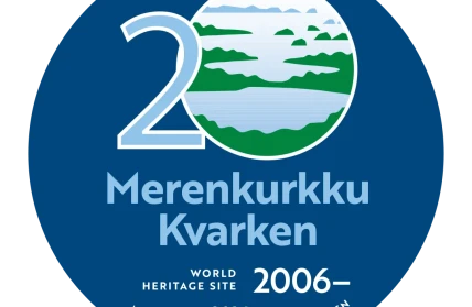 Merenkurkku Kvarken 20 juhla jubileum logo MH