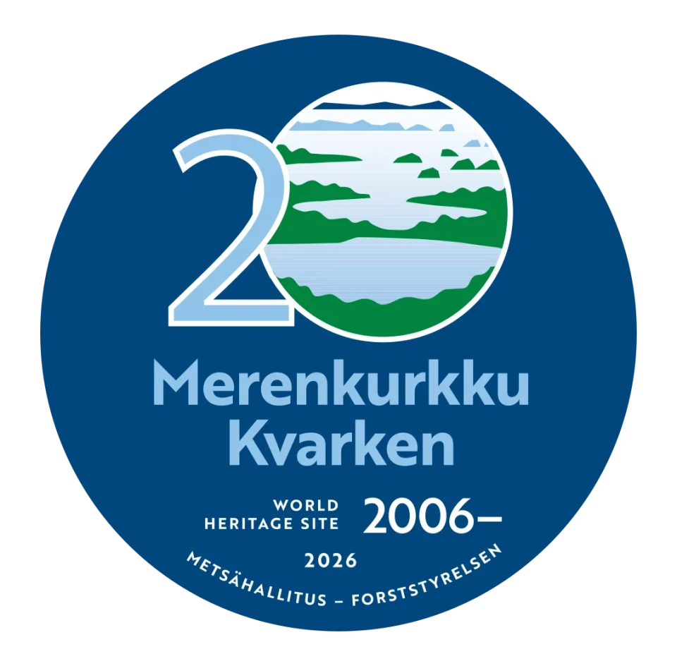 Merenkurkku Kvarken 20 juhla jubileum logo MH