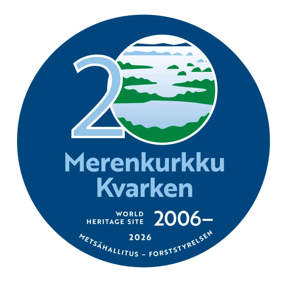 Merenkurkku Kvarken 20 juhla jubileum logo MH
