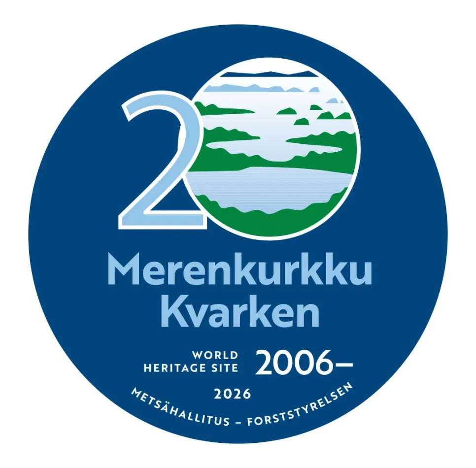 Merenkurkku Kvarken 20 juhla jubileum logo MH