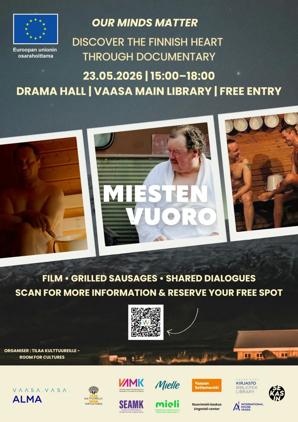 Miesten vuoro maksuton