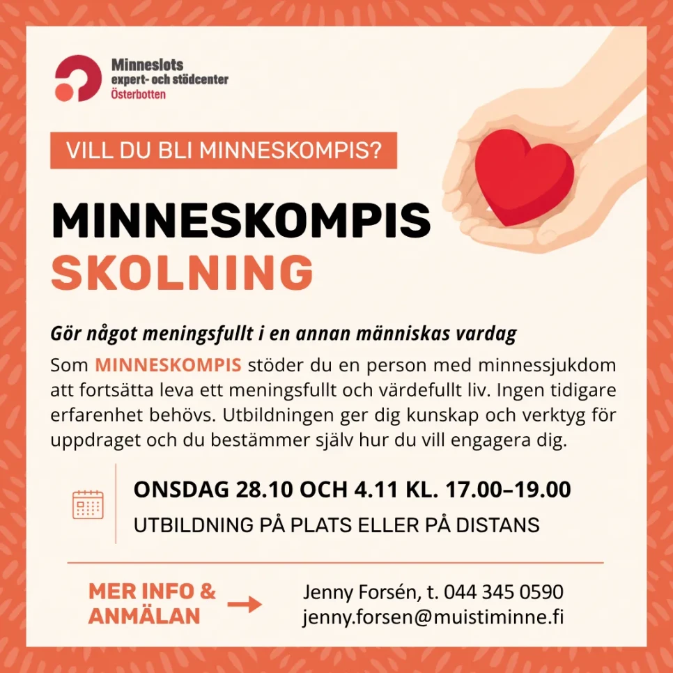 Minneskompisskolning Some