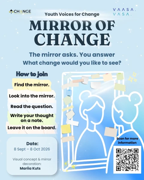 Mirror of Change printed poster