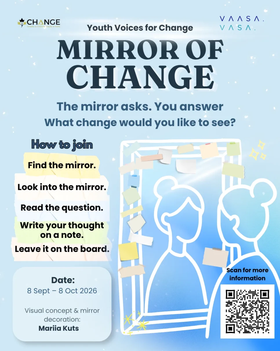 Mirror of Change printed poster