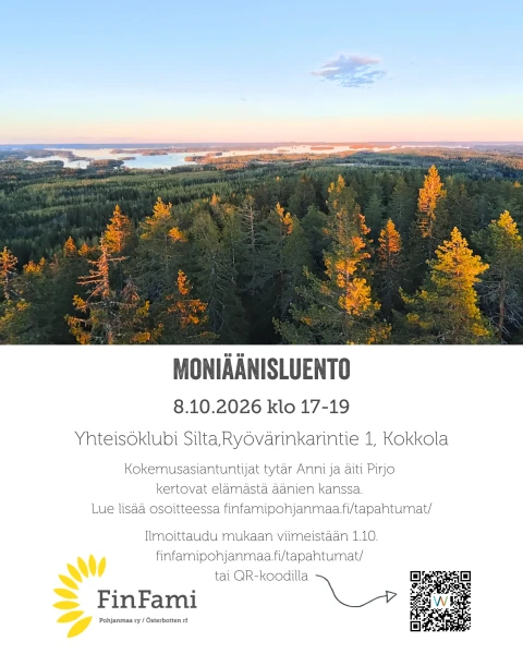Moniaanisluento 2026 tapahtuma