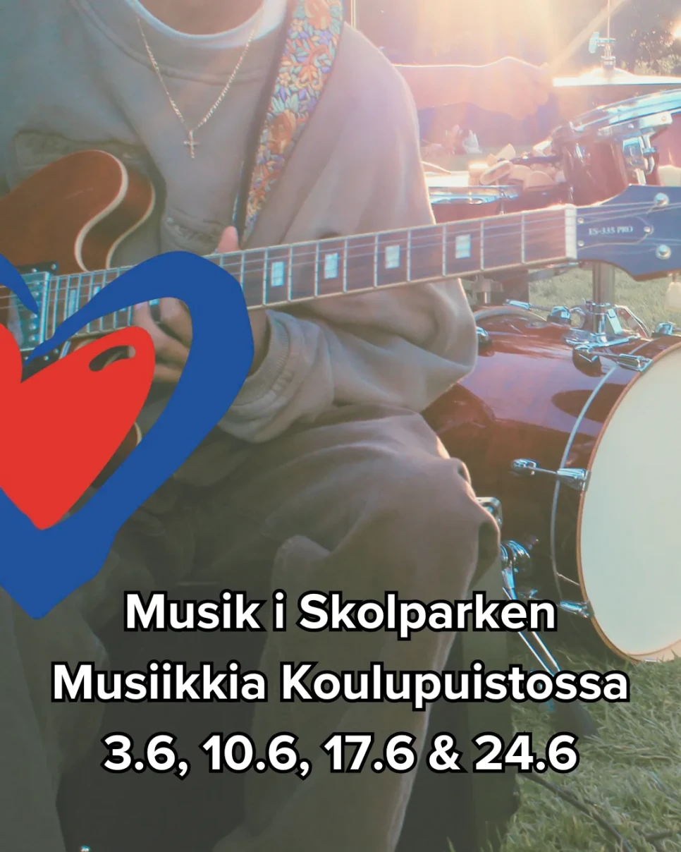 Musiikkia koulupuistossa